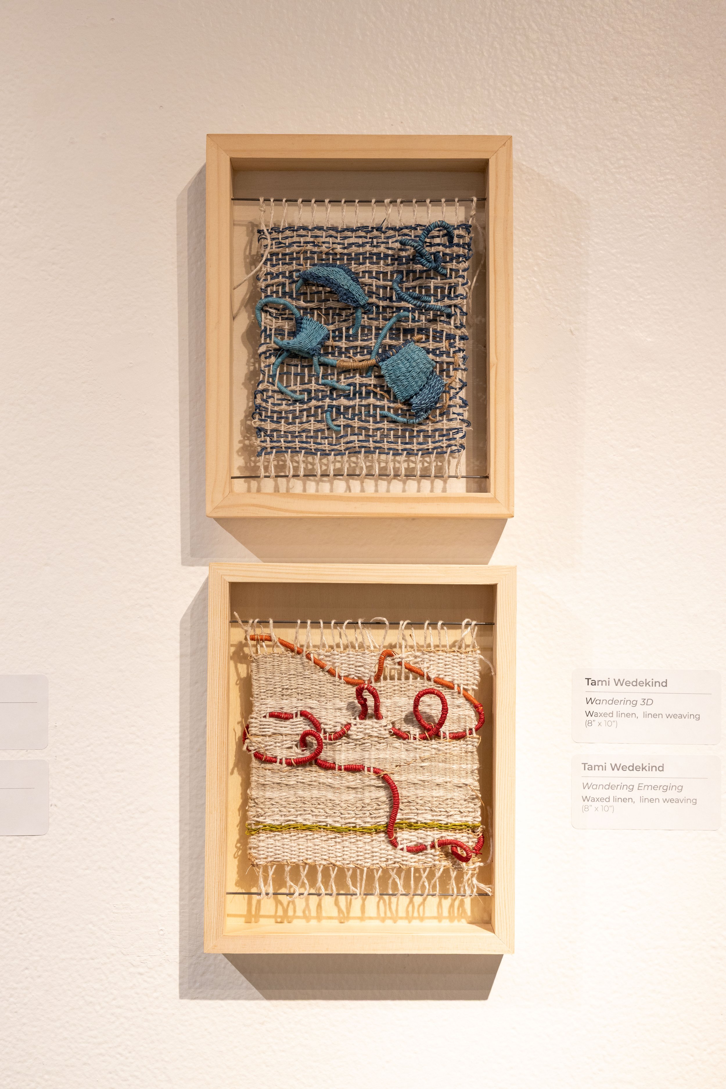 Tami Wedekind, Waxed Linen, Weaving & Twining