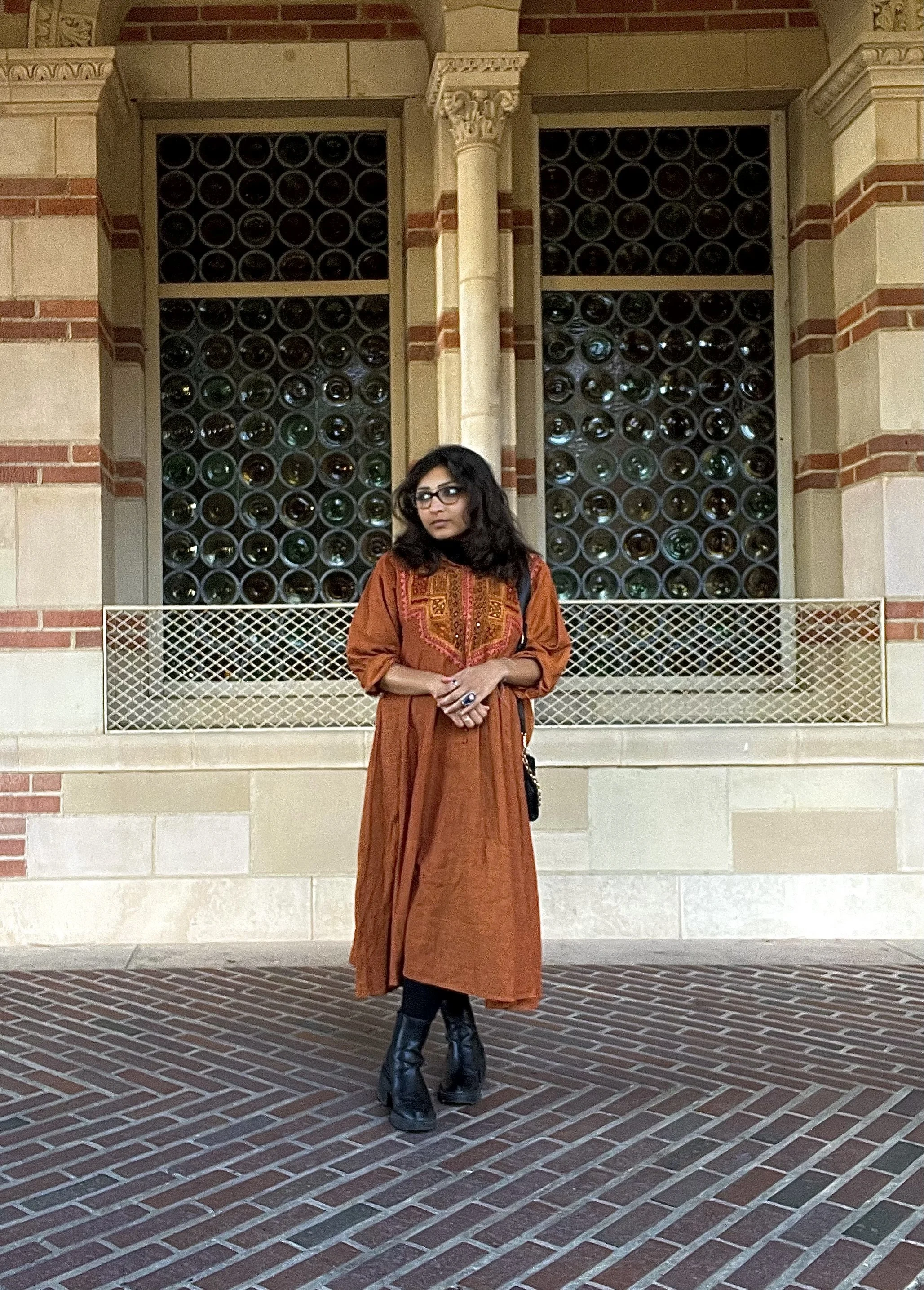 Syona Puliady, curator of textiles of the Eastern Hemisphere for the Fowler Museum at UCLA,
