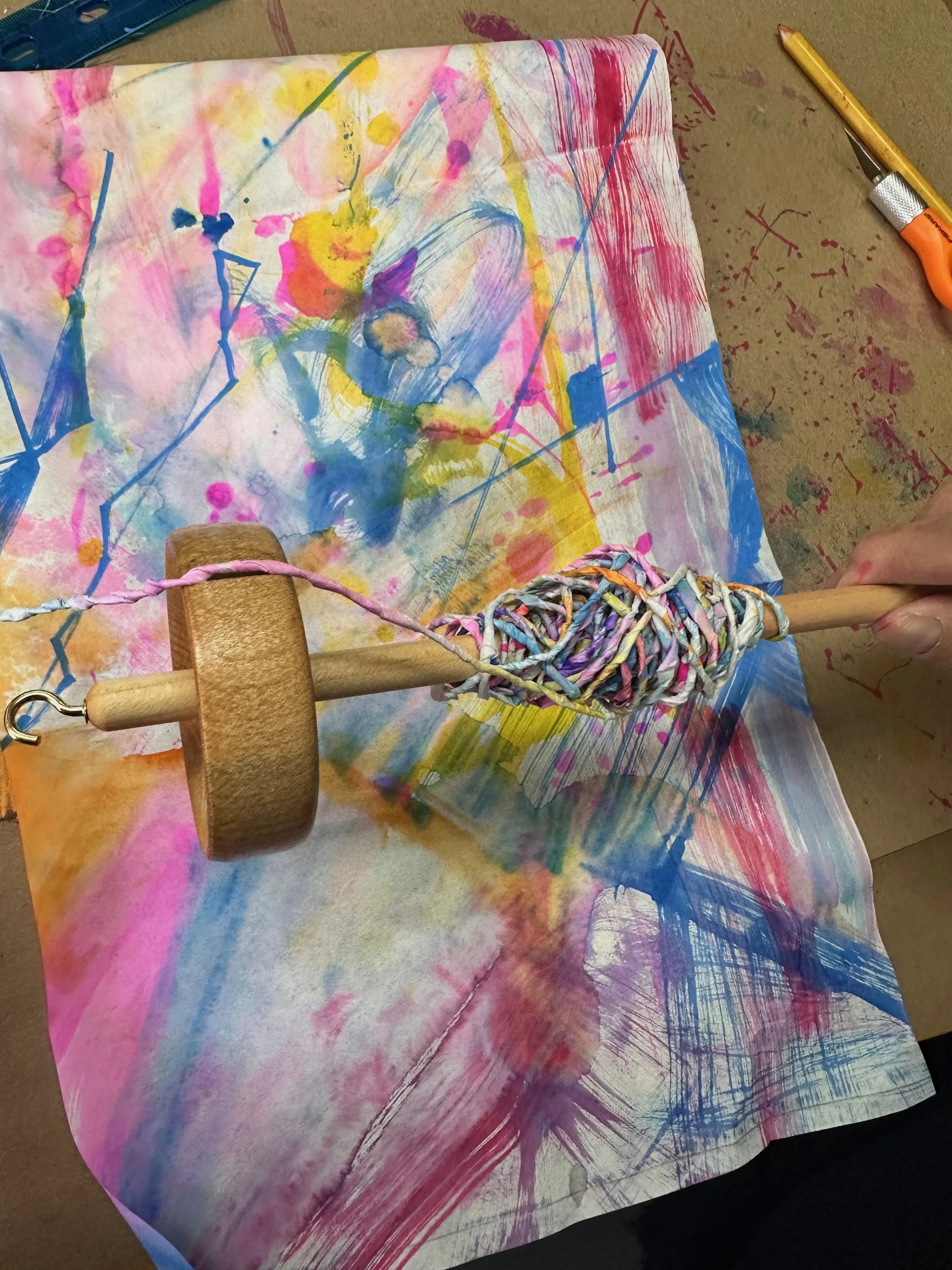 Paper Spinning Workshop