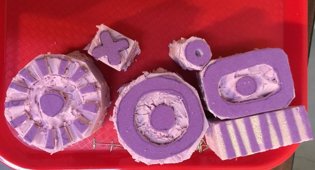 Block Printing Inspired by Mid-century Modern Designers