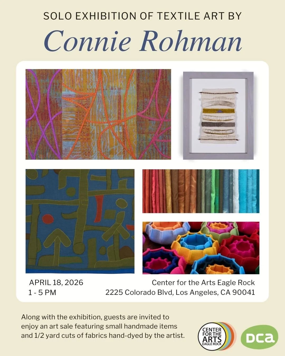 Connie Rohman Popup Exhibition