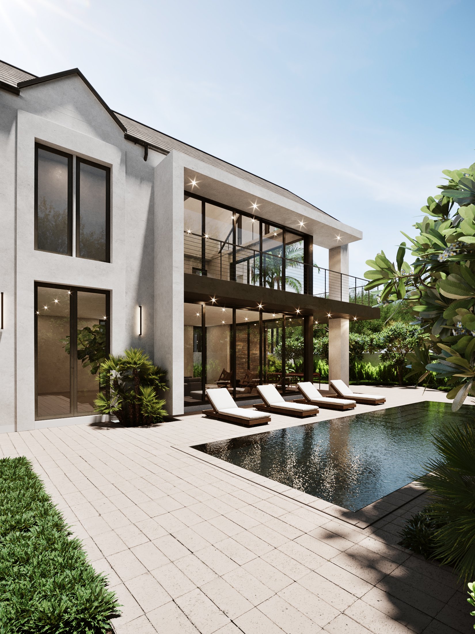 Onyx House Rear