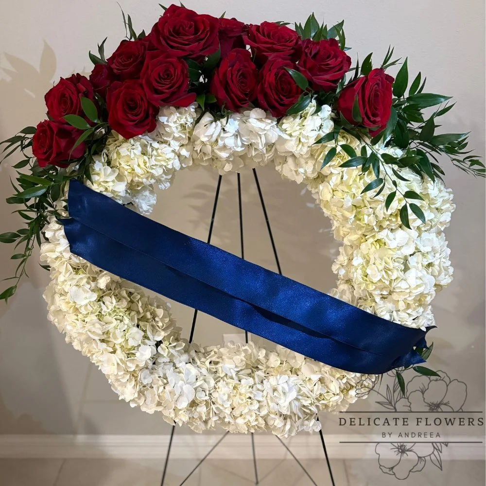 Crimson Crown Wreath