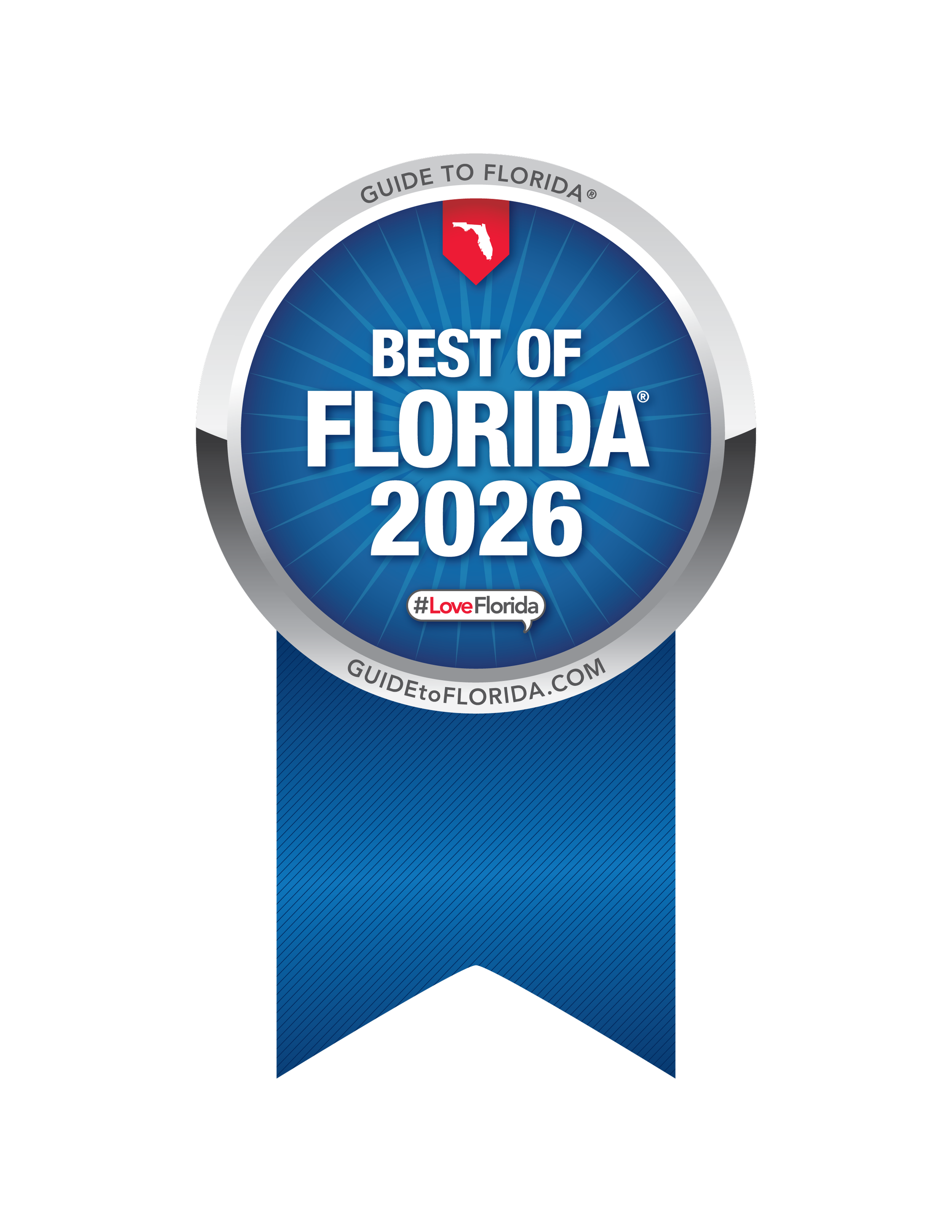Guide to Florida Best of Florida 2026 award badge for Delicate Flowers by Andreea