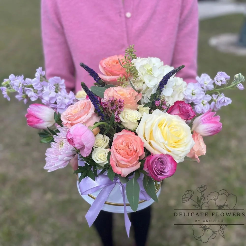 Lavender Rose Delight