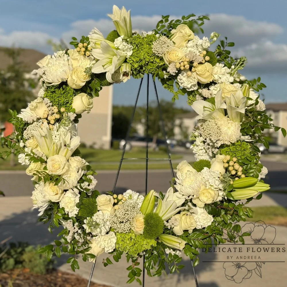 Graceful Tribute Wreath