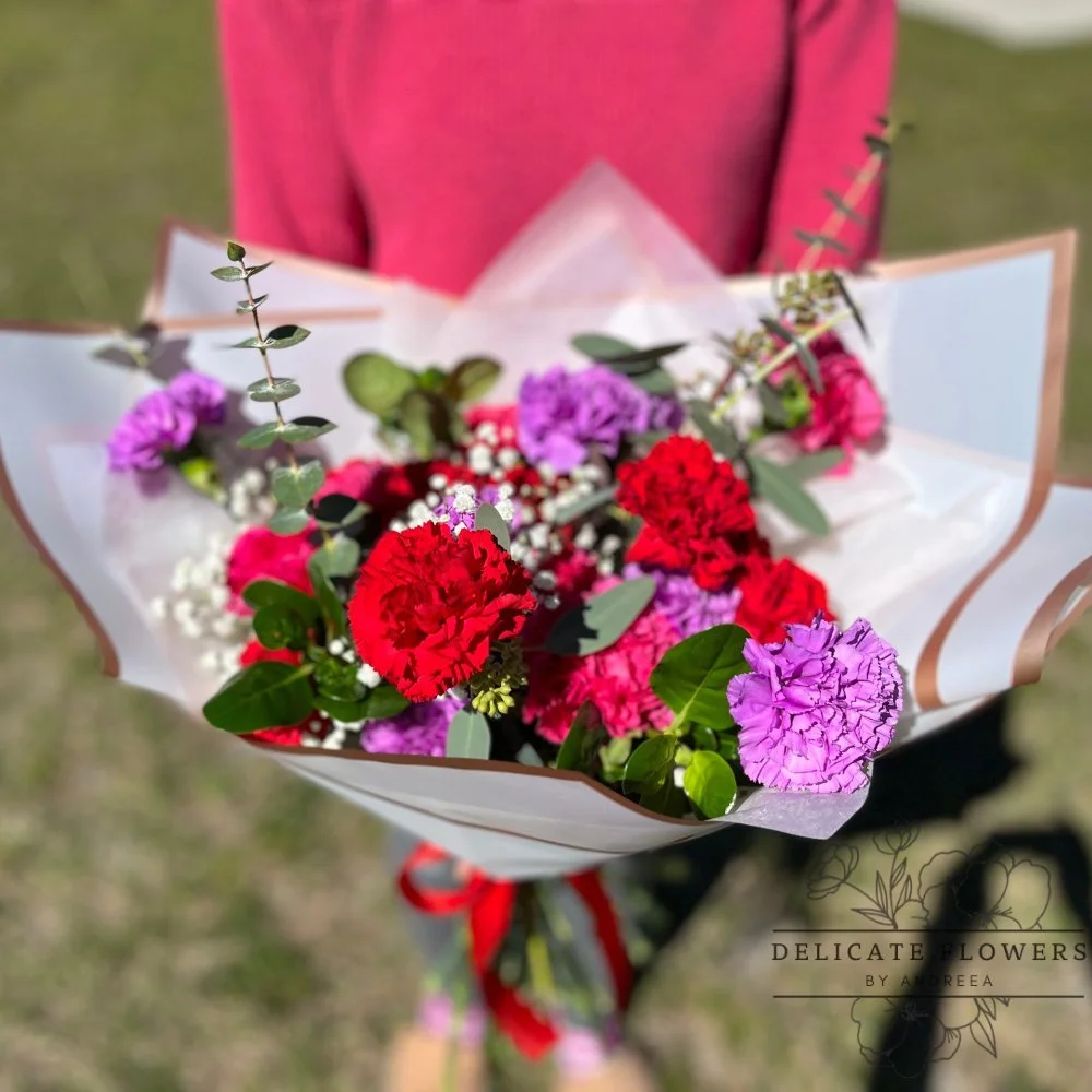 Vibrant Carnation Medley