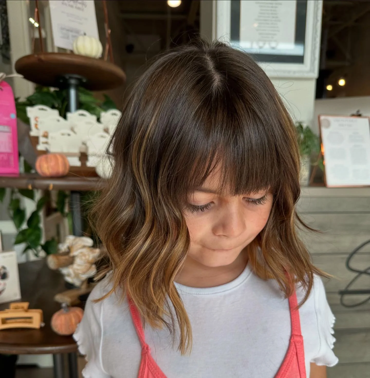 It&rsquo;s always a good time for Cora when she gets to come see mommy at the salon 💗