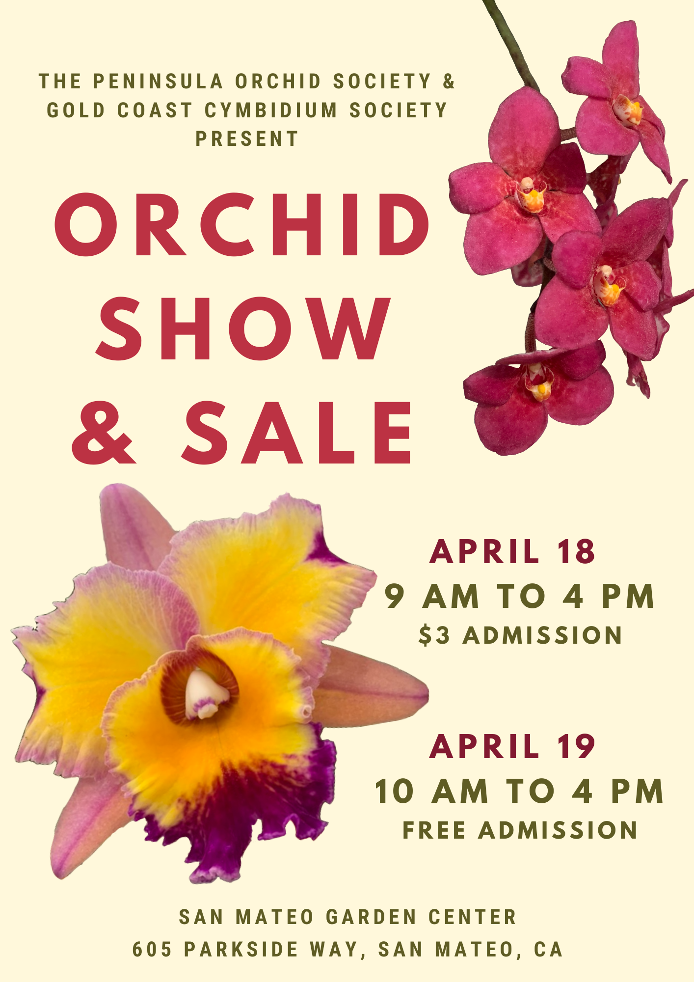Orchid Show &amp; Sale