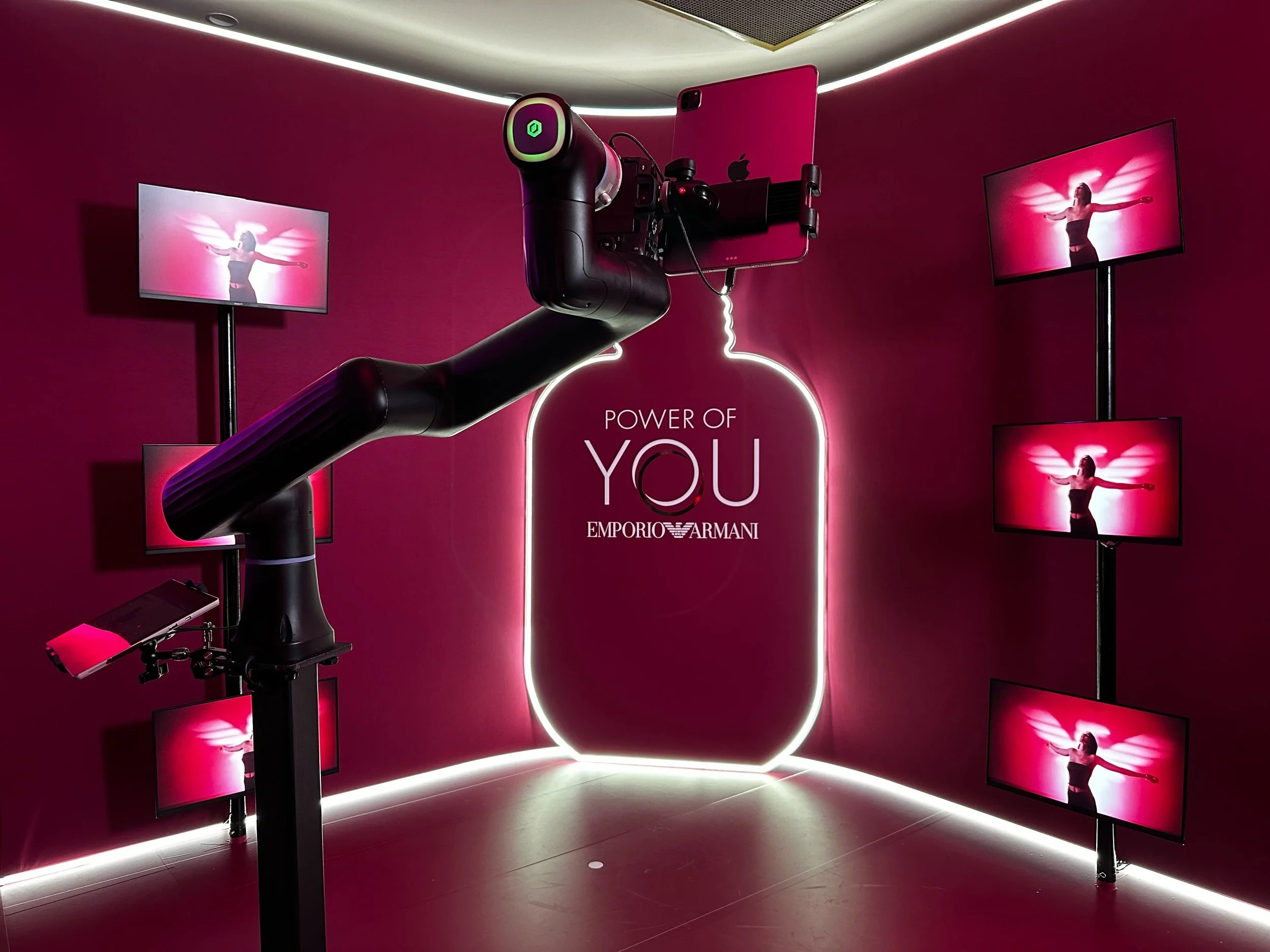 Glambot for Emporio Armani.