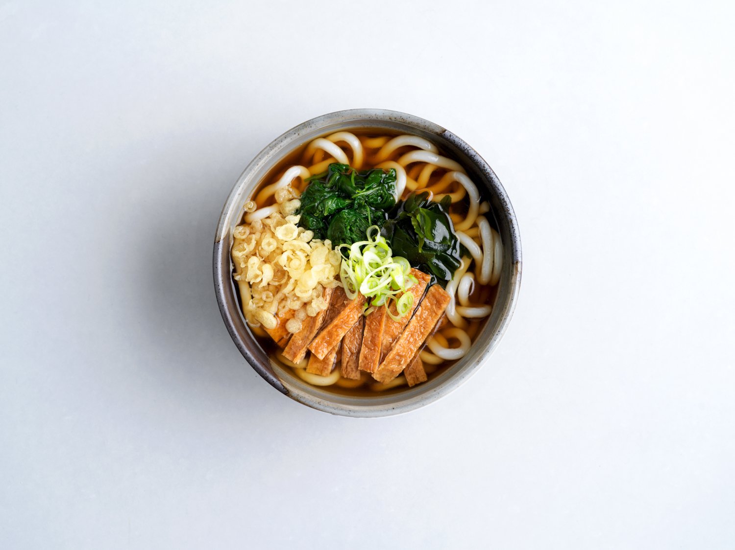 Vegan tofu (inari) udon