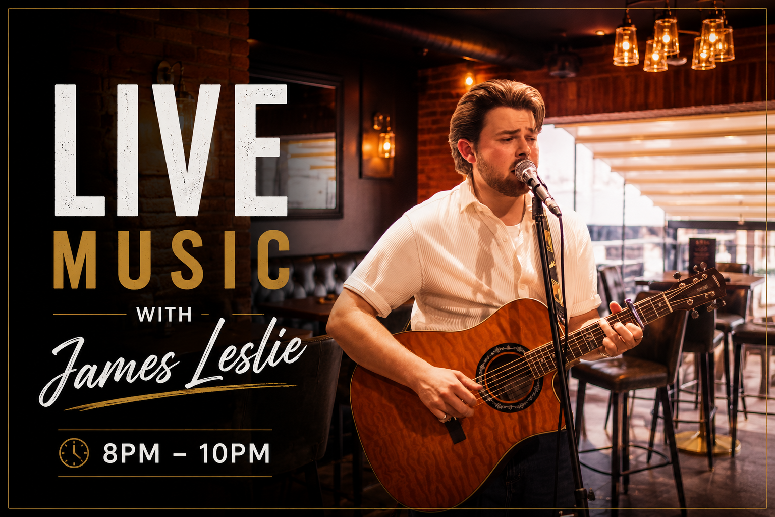 Live Music - james leslie