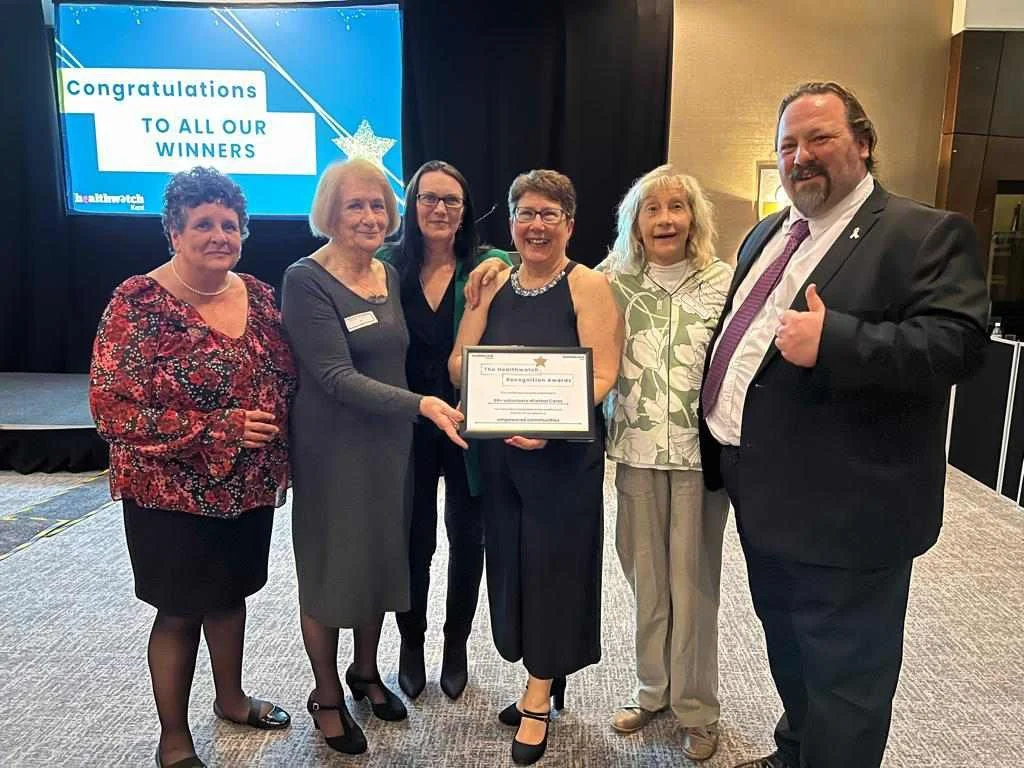 Volunteers win an award!