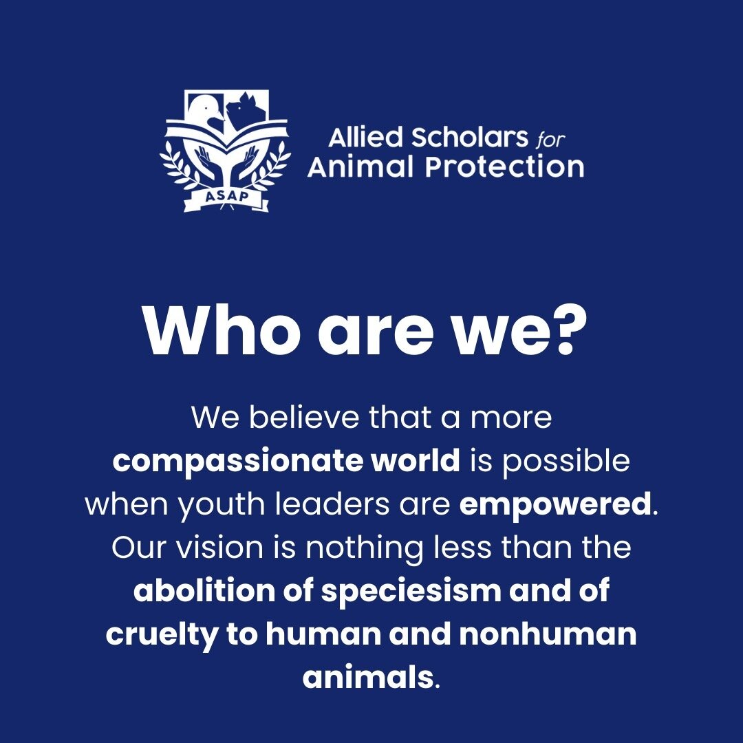 Join the movement for a compassionate future 🌱💙 Maastricht University students, let's lead the change towards a more ethical world. 📚🎓 Become a part of the Allied Scholars for Animal Protection and help us create a campus that stands against spec