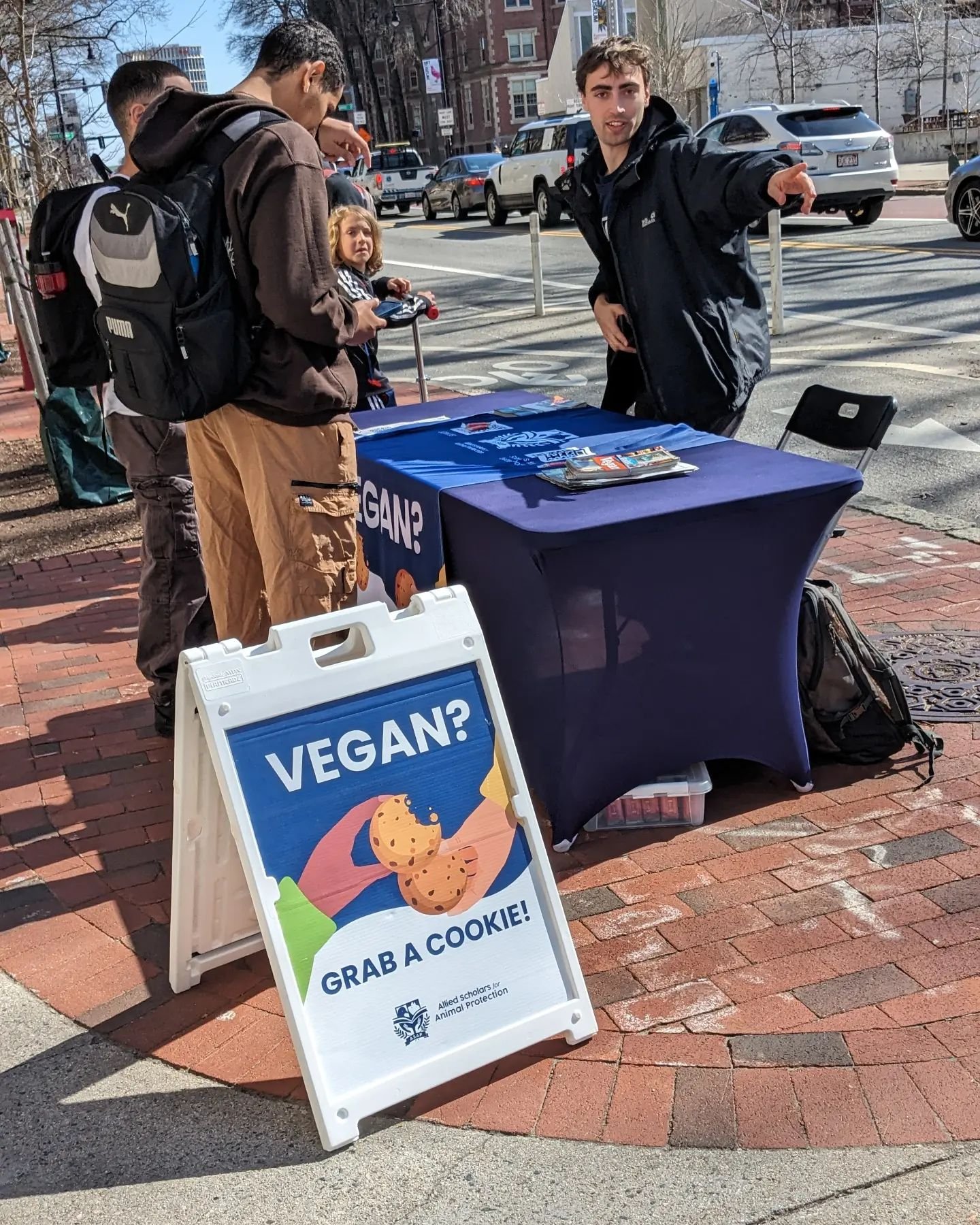 Vegan? Grab a cookie!

We're looking to build our student group at MIT. If you want to  stand up for animals and work with cool vegans, please reach out!

#cookie #food #tasty