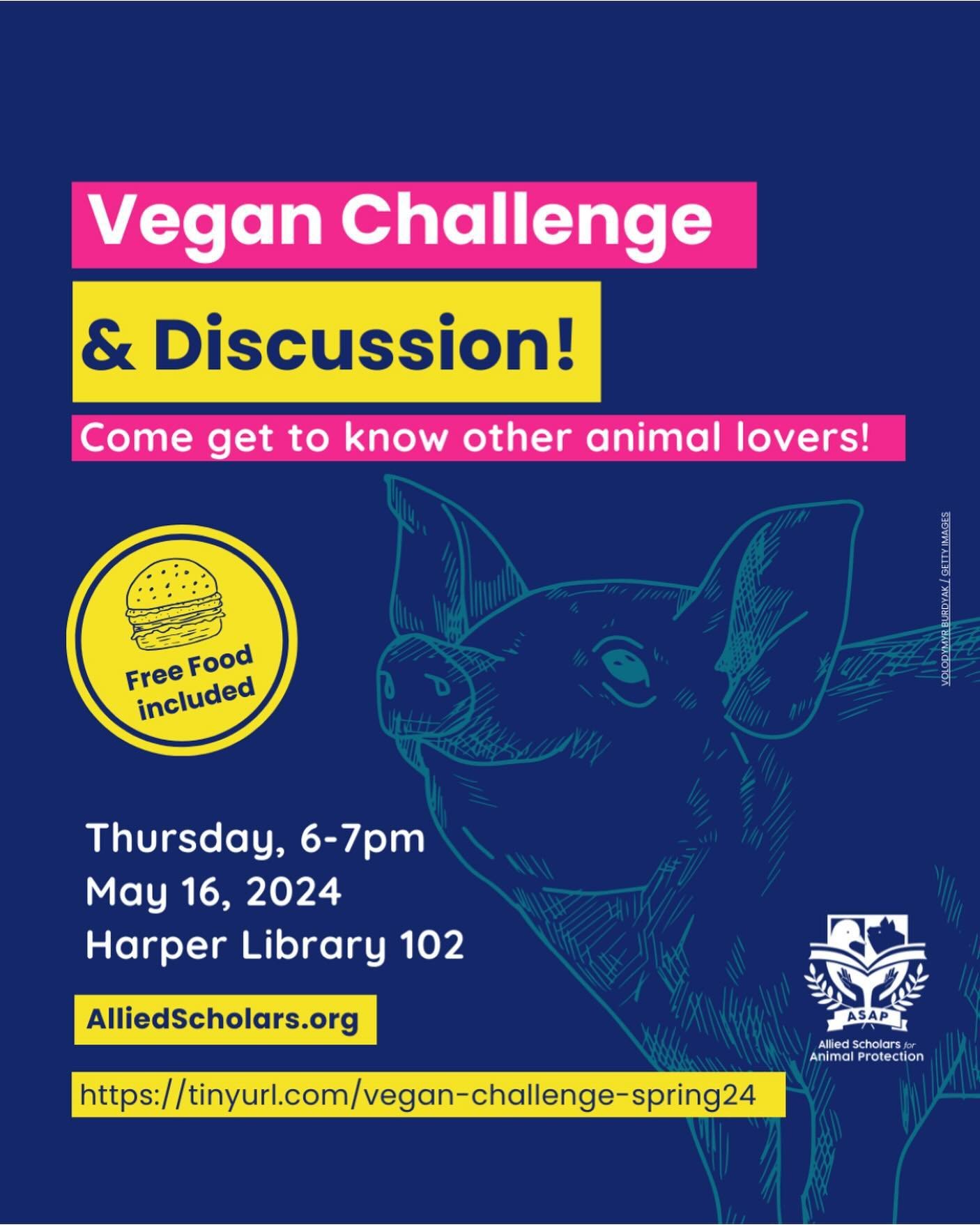 End to the vegan challenge! If you&rsquo;ve been trying plant-based eating this week, swing by and celebrate with a free dinner! + learn about what we&rsquo;re doing next&hellip;.