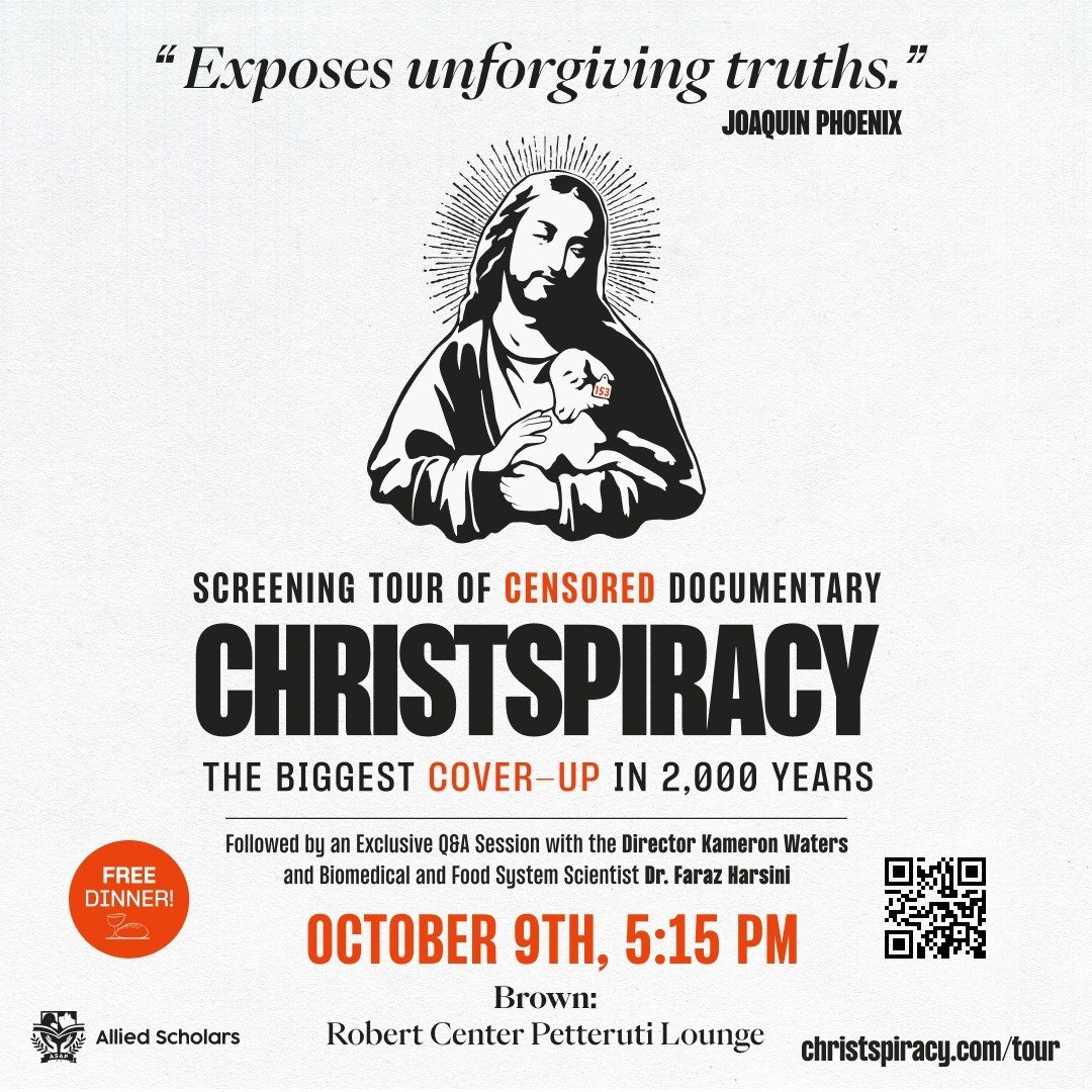 What would Jesus do?

Join us for a screening of this groundbreaking documentary on Wednesday, October 9 2024 at 5:15pm. You don't want to miss this screening plus Q&amp;A with director Kameron Waters and biomedical scientist Dr. Faraz Harsini.