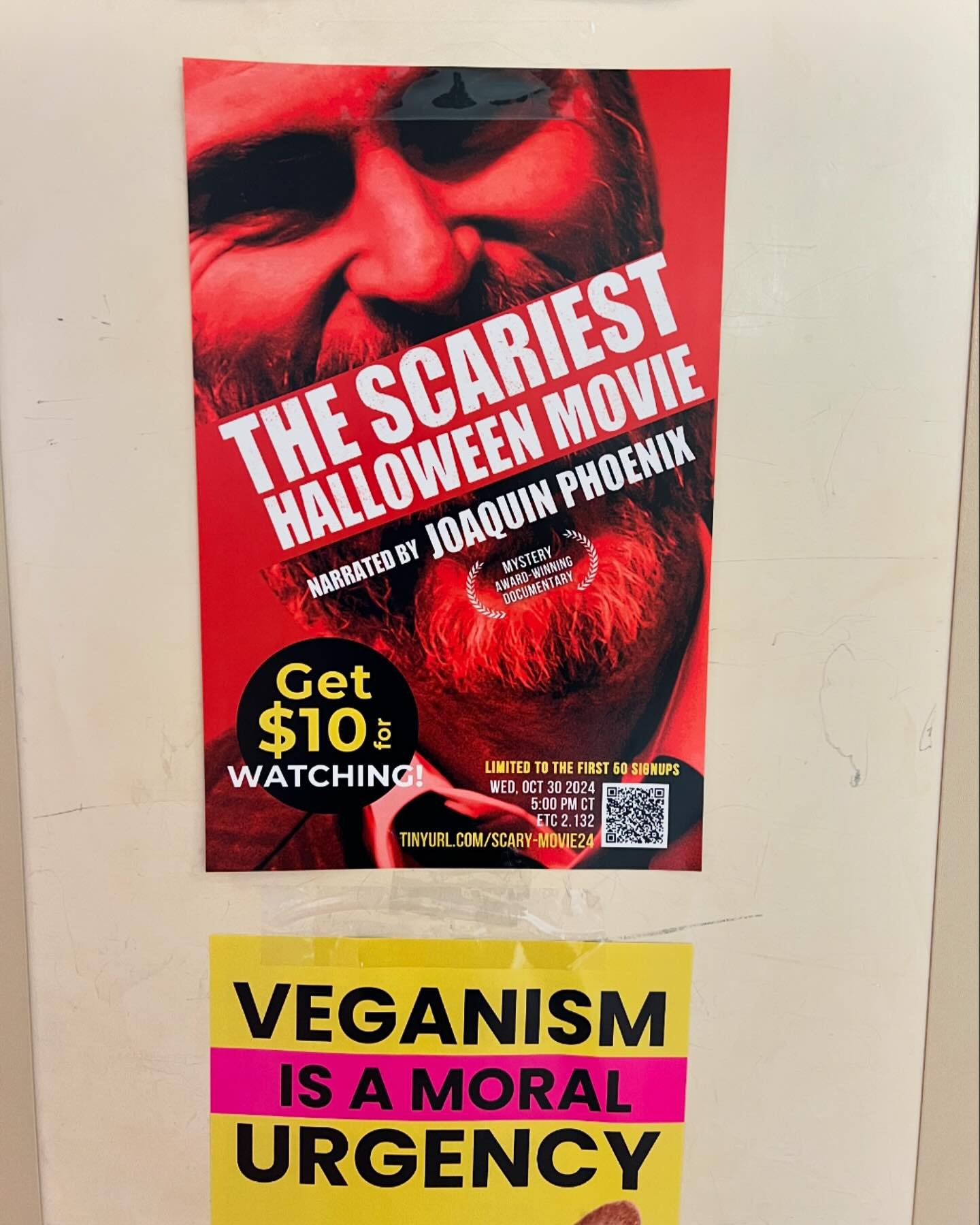 Tonight&rsquo;s the night! Get ready for our Halloween Scary Movie Screening &amp; Q&amp;A event happening today! 🎃

🗓️ When: Tonight - Wednesday, October 30, 2024
⏰ Time: 5:00 pm
📍 Location: ETC 2.132 
And also earn $10 💸 

See you there! 👻
#ve