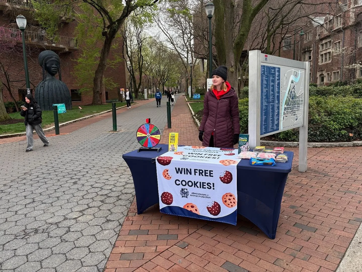 Spin the wheel, win free cookies :)