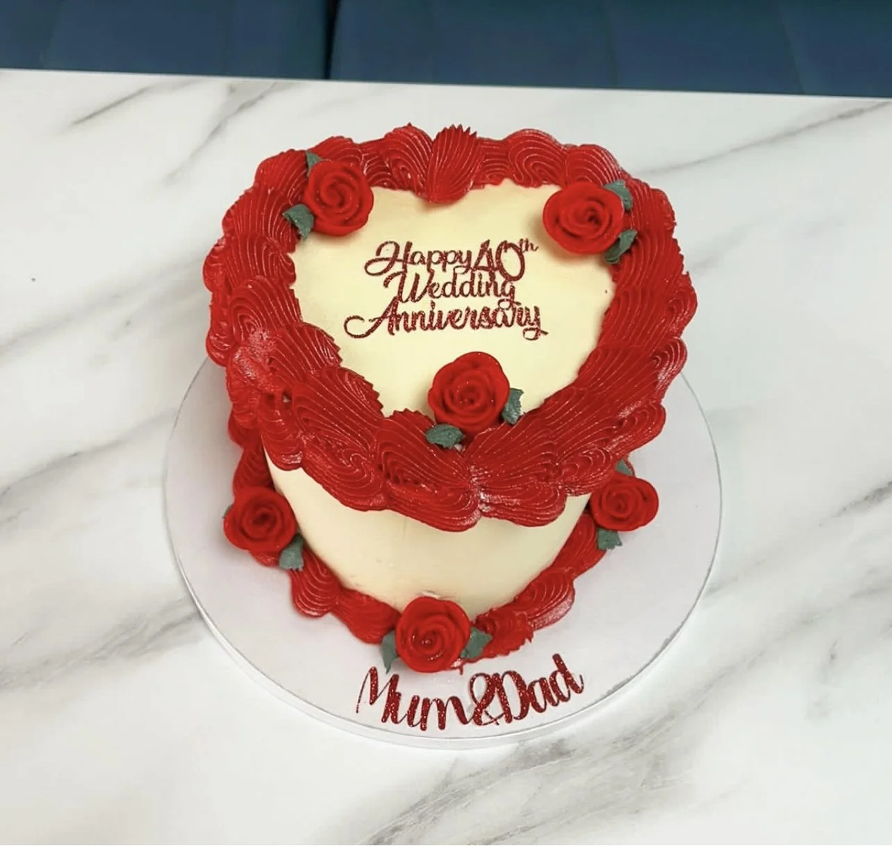40th Heart