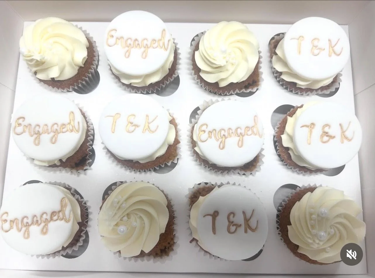 Engagement cupckaes