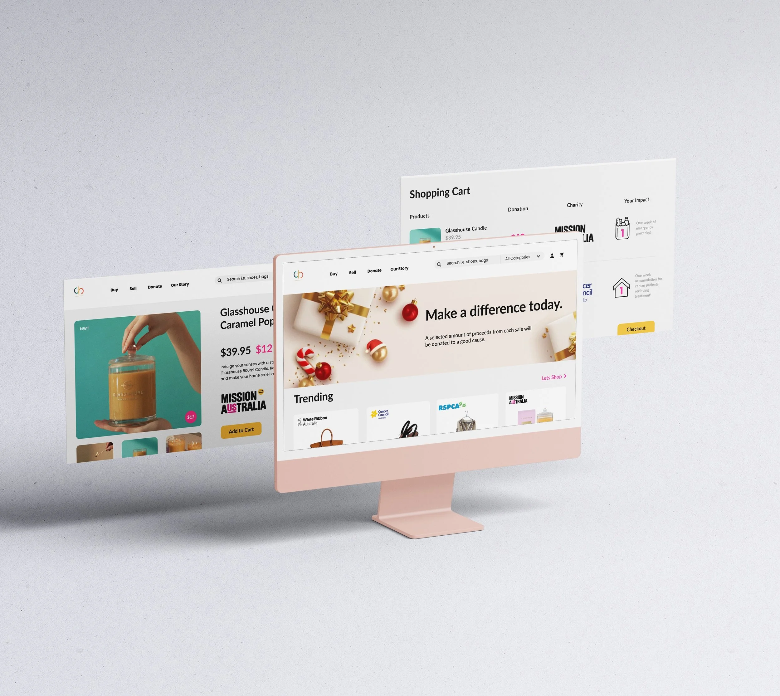 CharityBay: UIUX Refresh