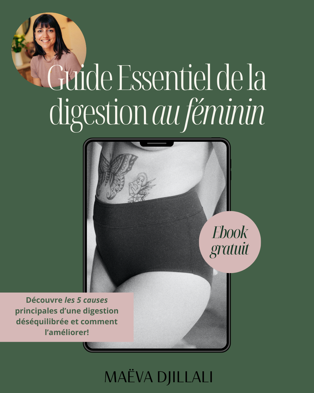 Guide de la digestion au féminin - approche holistique