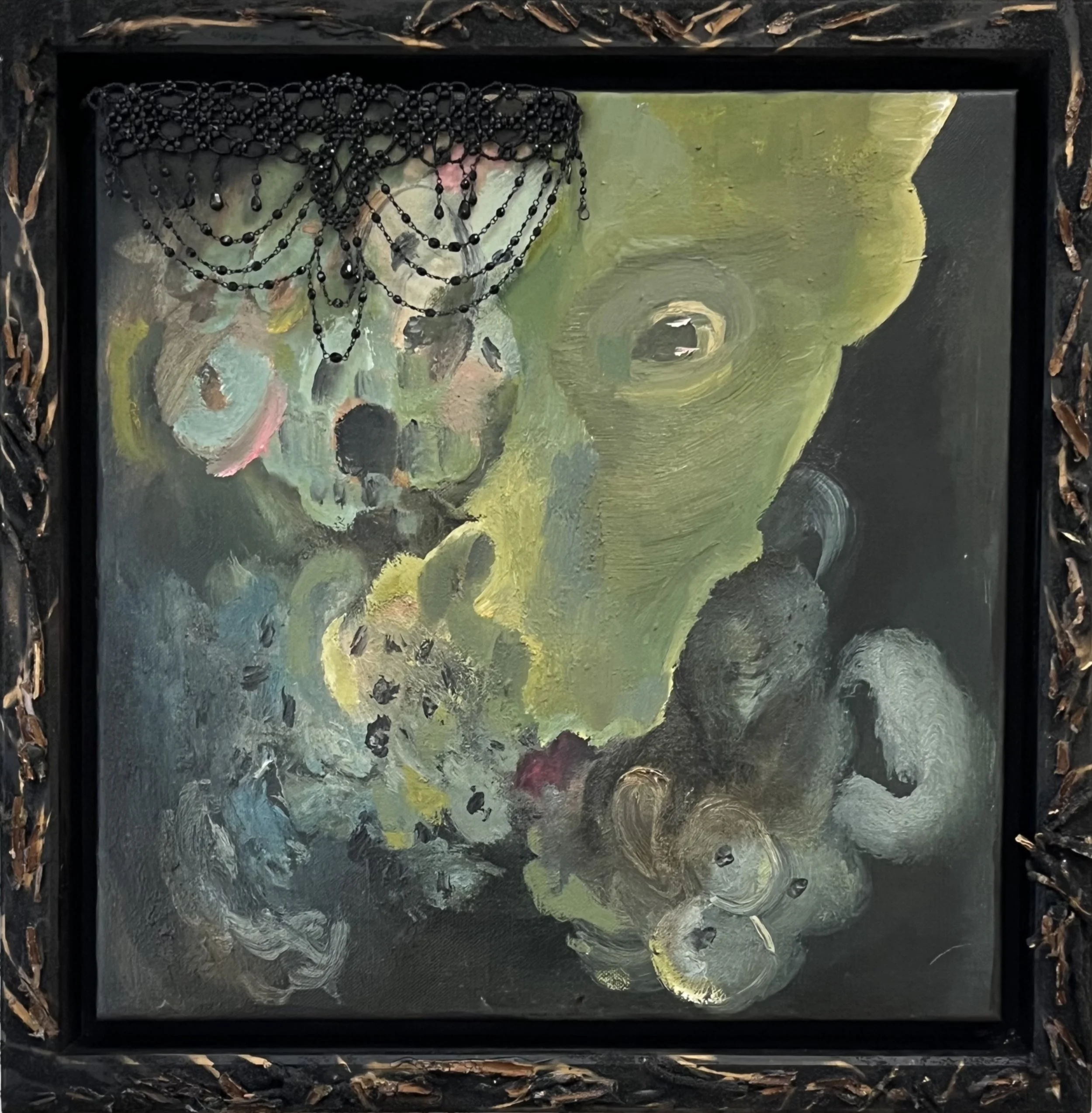 oil painting collage