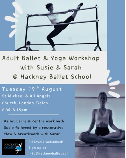 Adult Ballet and Yoga Workshop