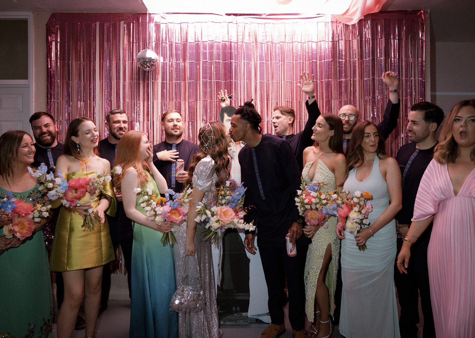 Double wedding Part 2 - Vibrant and maximal fun at Town Hall Hotel and MKII, London.
