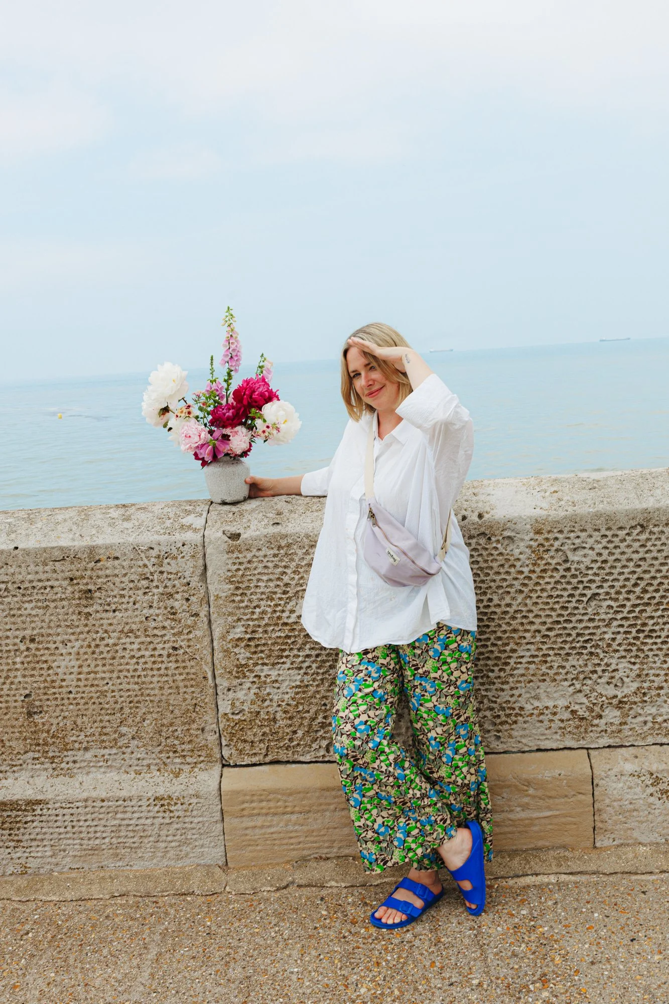 Founder of Ultramarine Flowers creating contemporary wedding flowers across Kent and London.
