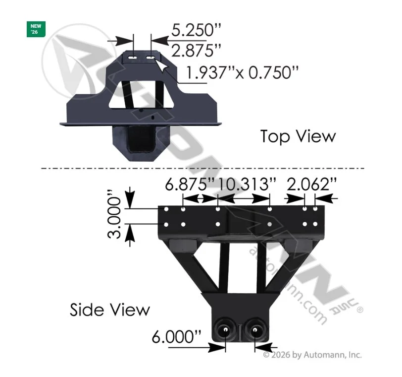 Left Rear Chalmers Triangular Frame