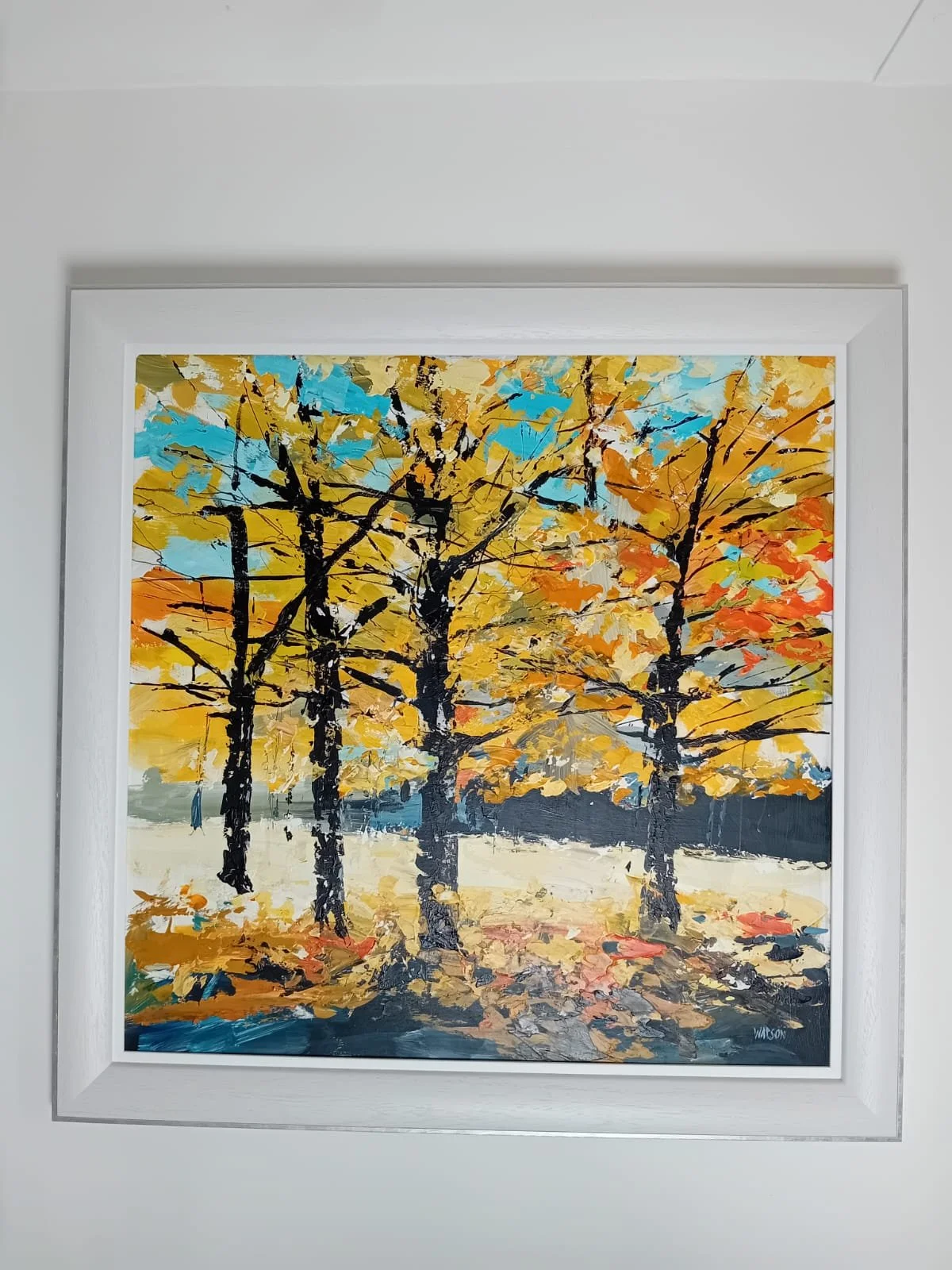 PW7 Birch Trees, Carsington by Peter Watson