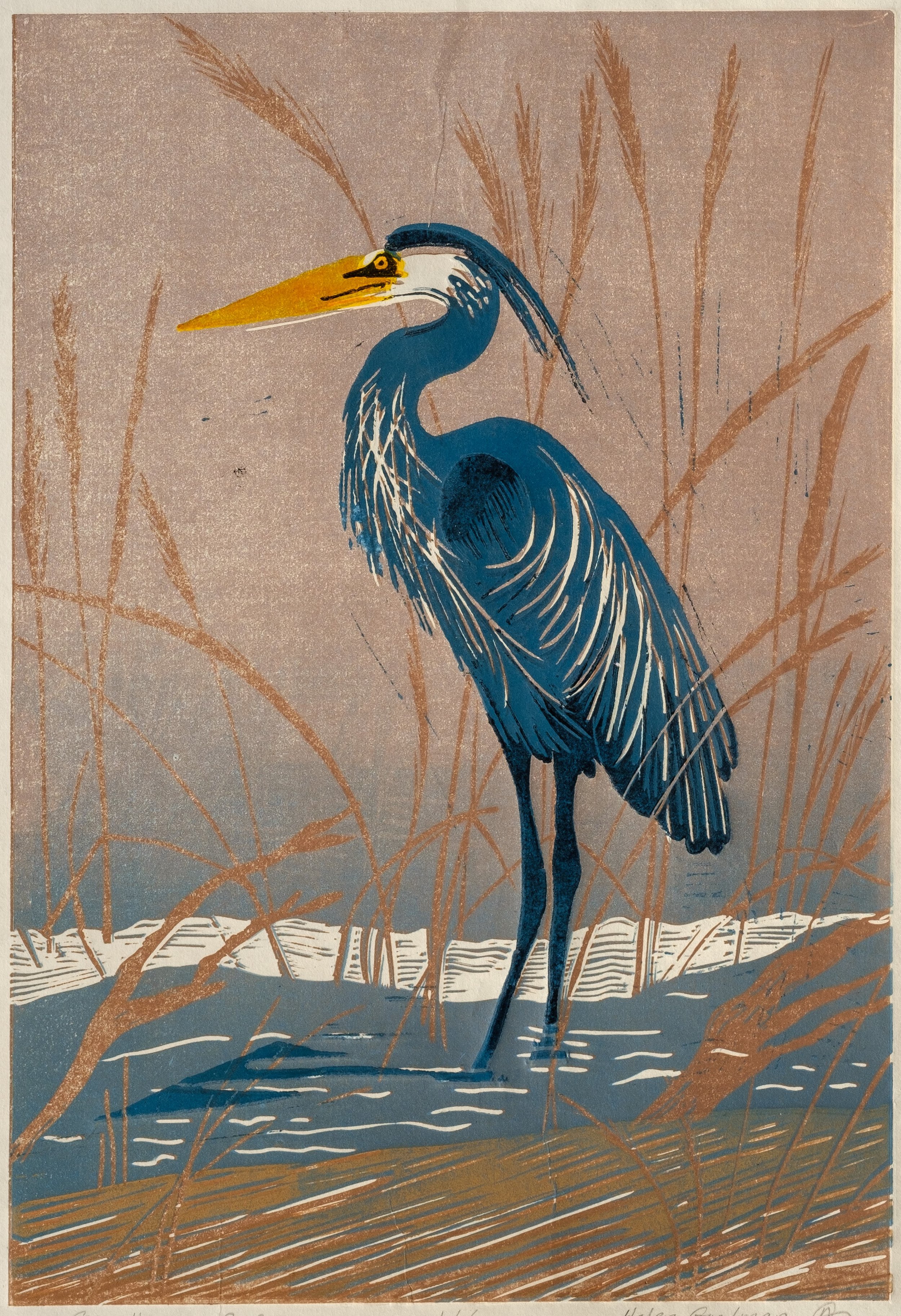 HG3 Heron II by Helen Goodman