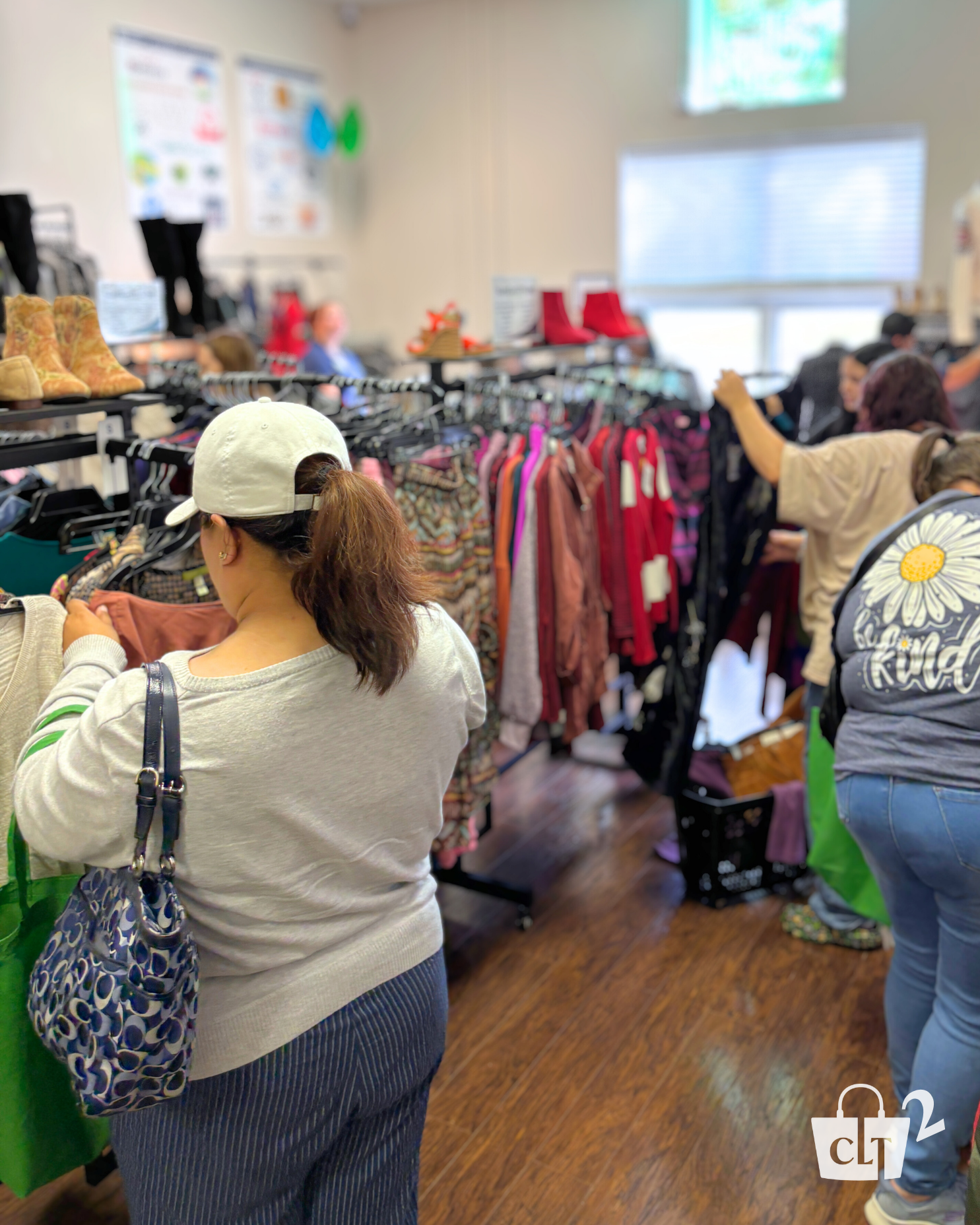 Inside Clothing Thrift Shop Newnan 9