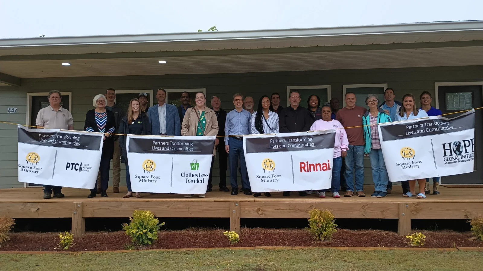Thrift Shop Grantee Partner Building Houses Homes for Low Income Families with Needs