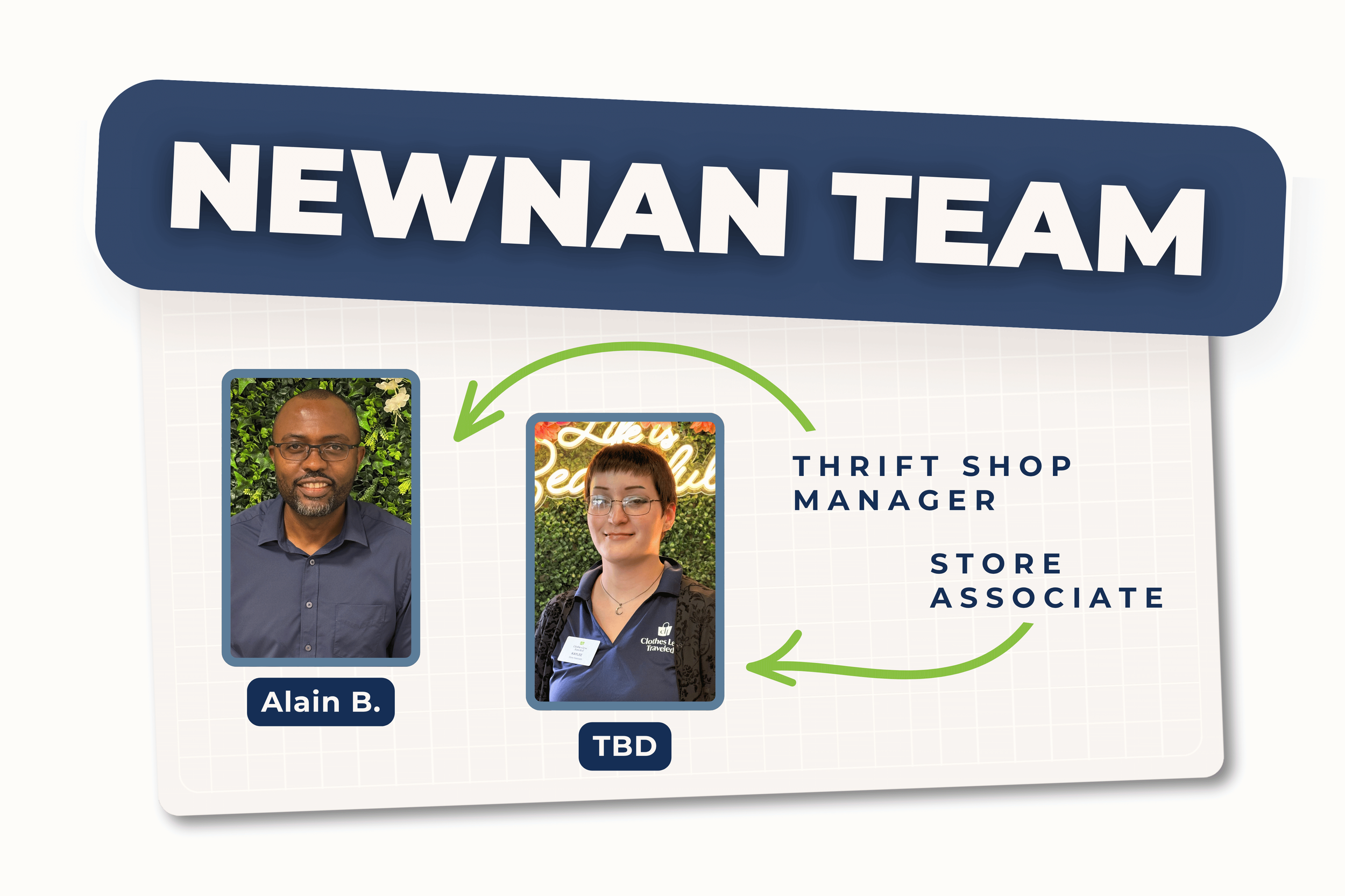 Thrift Shop Store Newnan Employee Team Members