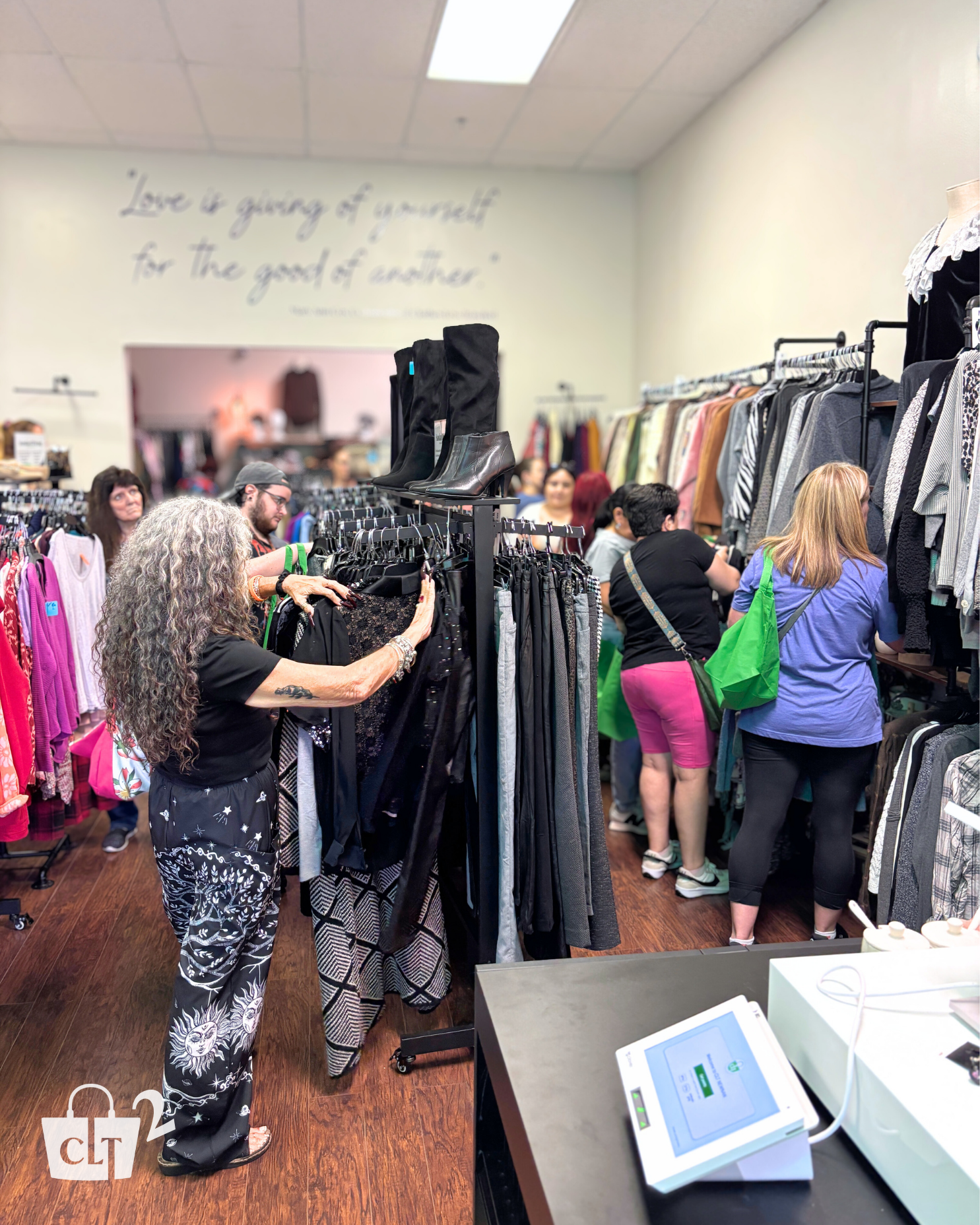 Inside Clothing Thrift Shop Newnan 1