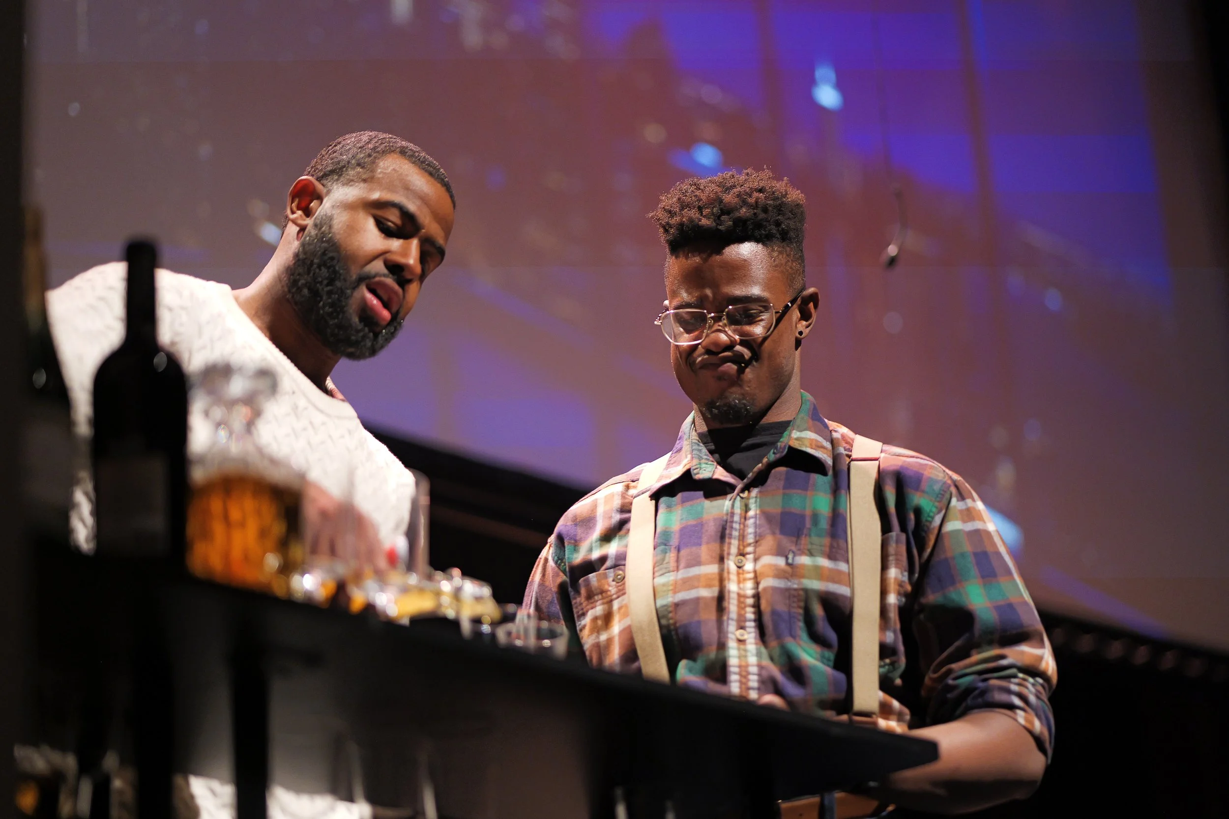 Connor going the pad