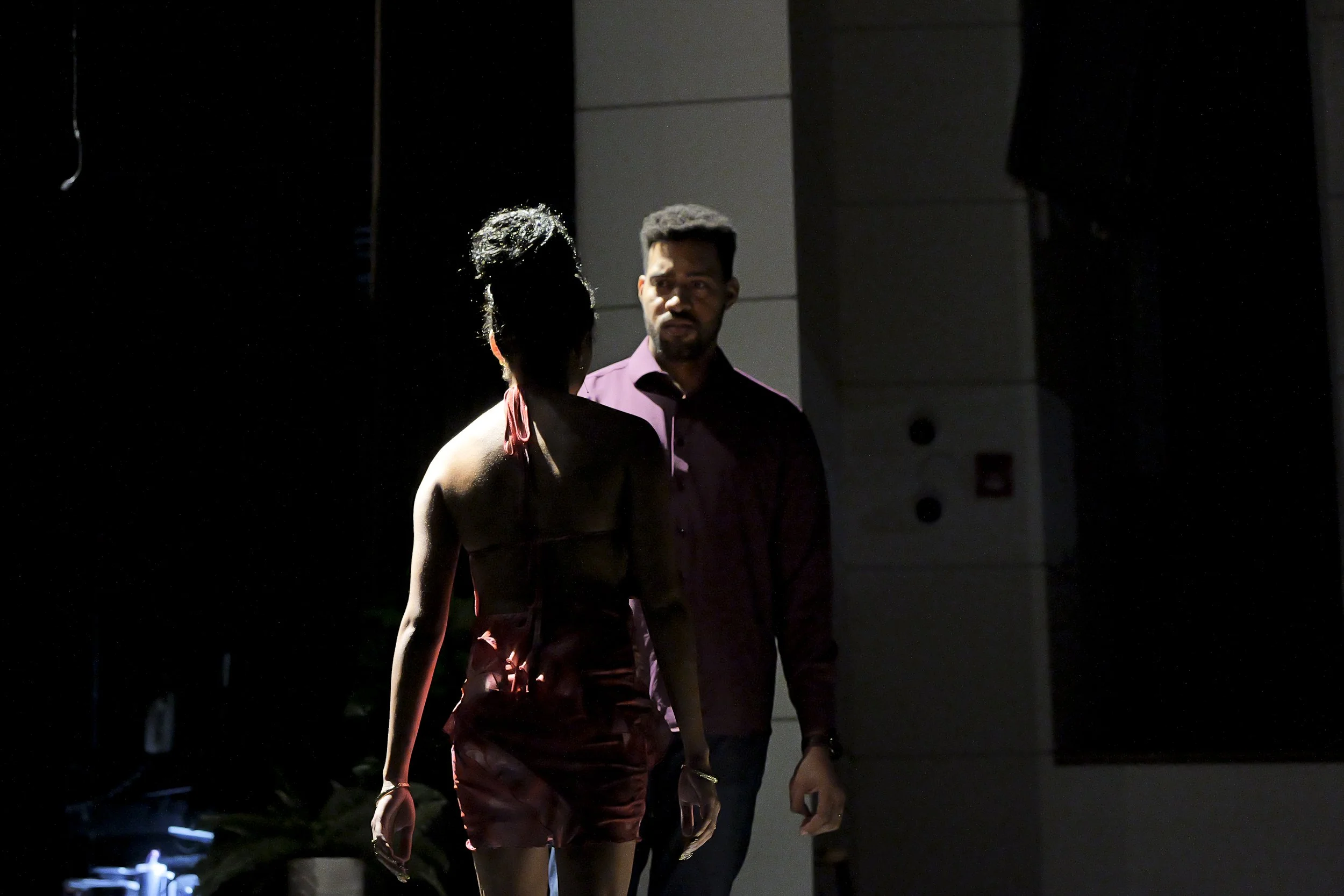 Zeke and his wife having an intimate moment in the Bachelor Pad