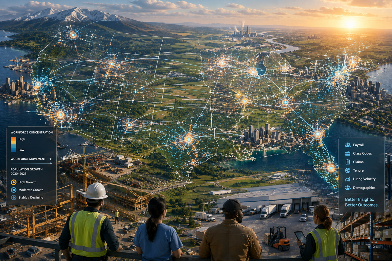 Geographic Concentration: Location As a Workers’ Compensation Variable