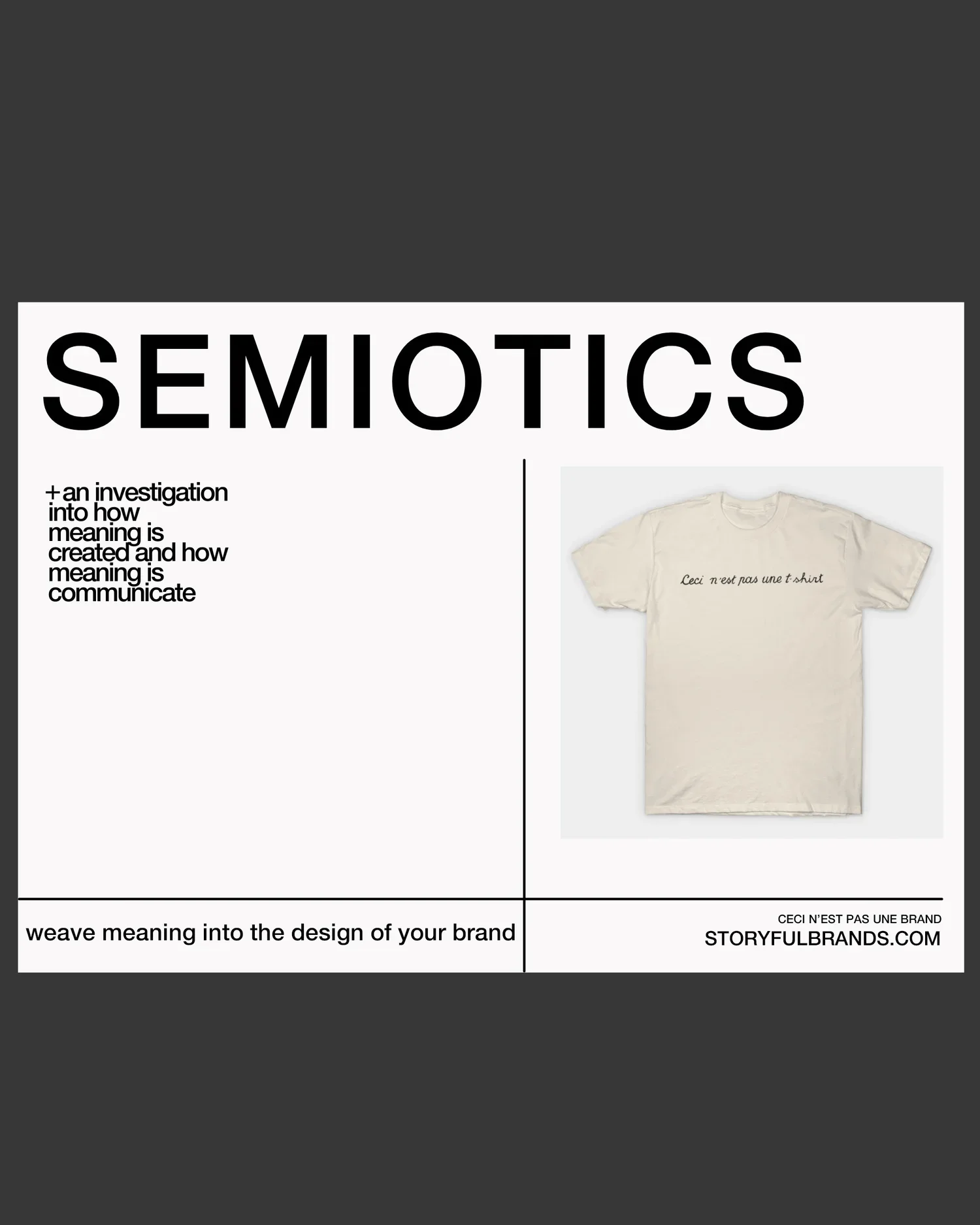 Semiotics in branding