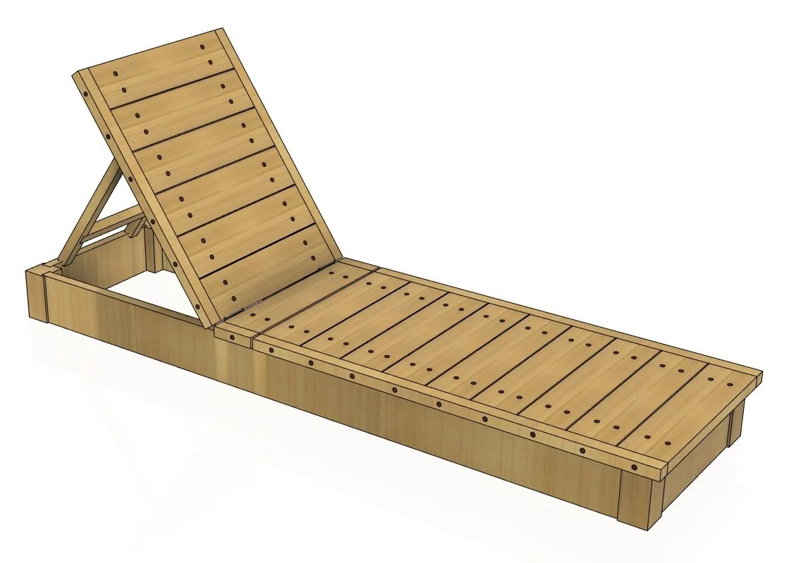 Sun Lounger Diy Outdoor Lounge Chair Plans DIY Chaise Lounge Chair