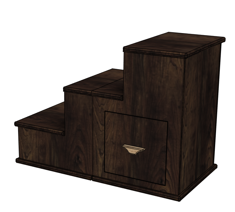 Fisher's Folding Dog Stairs