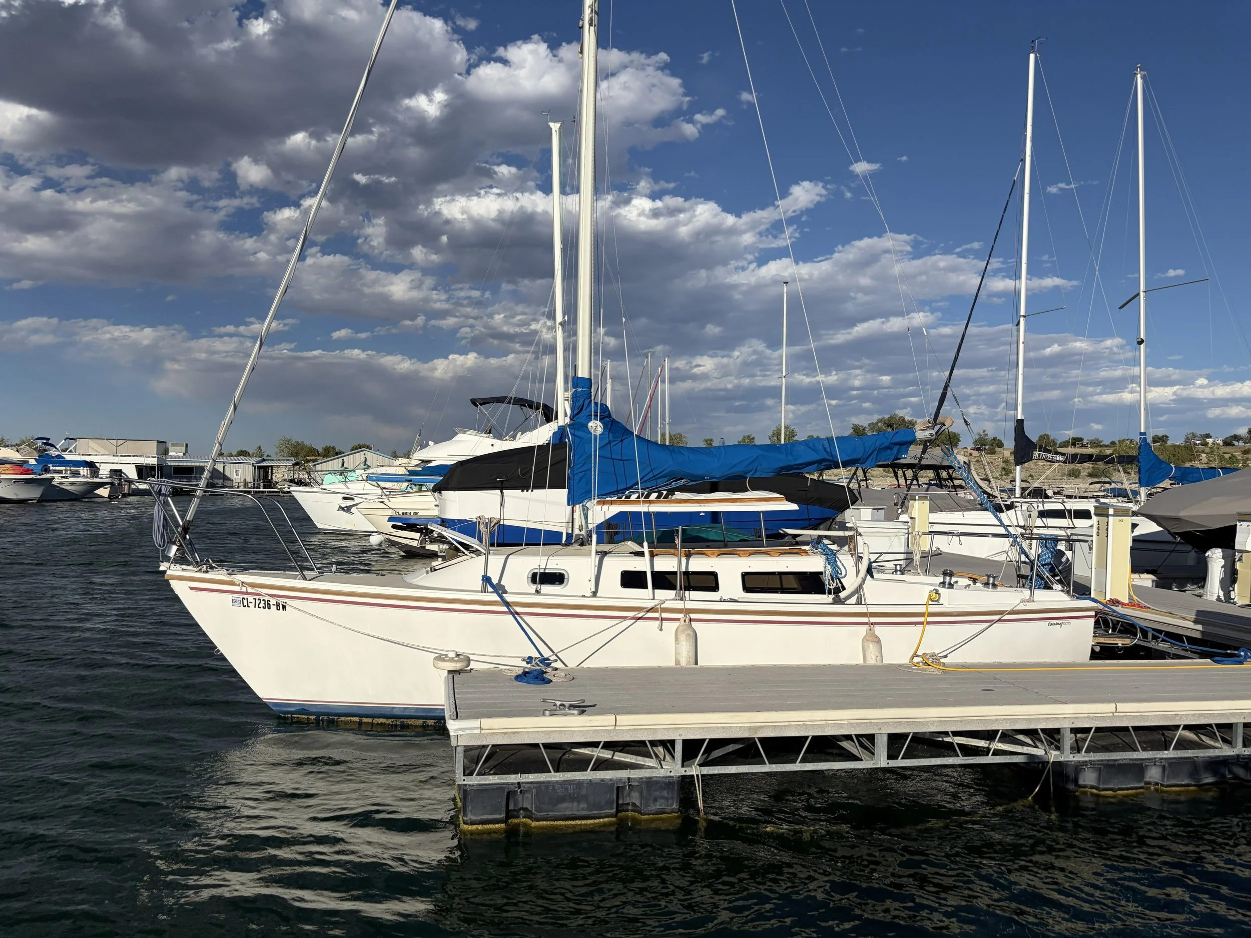 1987 Catalina 25 Tall-Rig - Slip Included