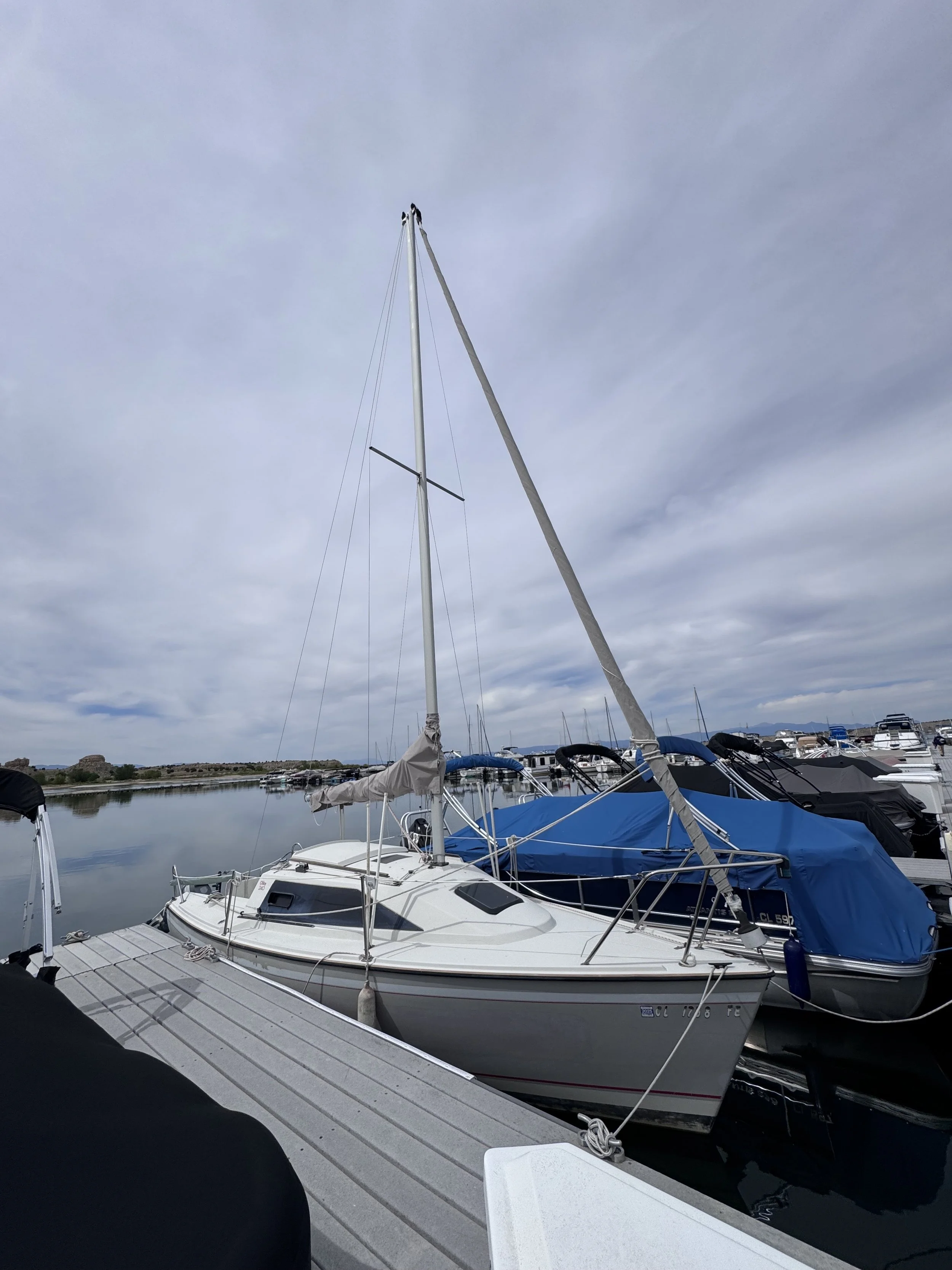 1991 O'Day 240 Sailboat - Slip Included