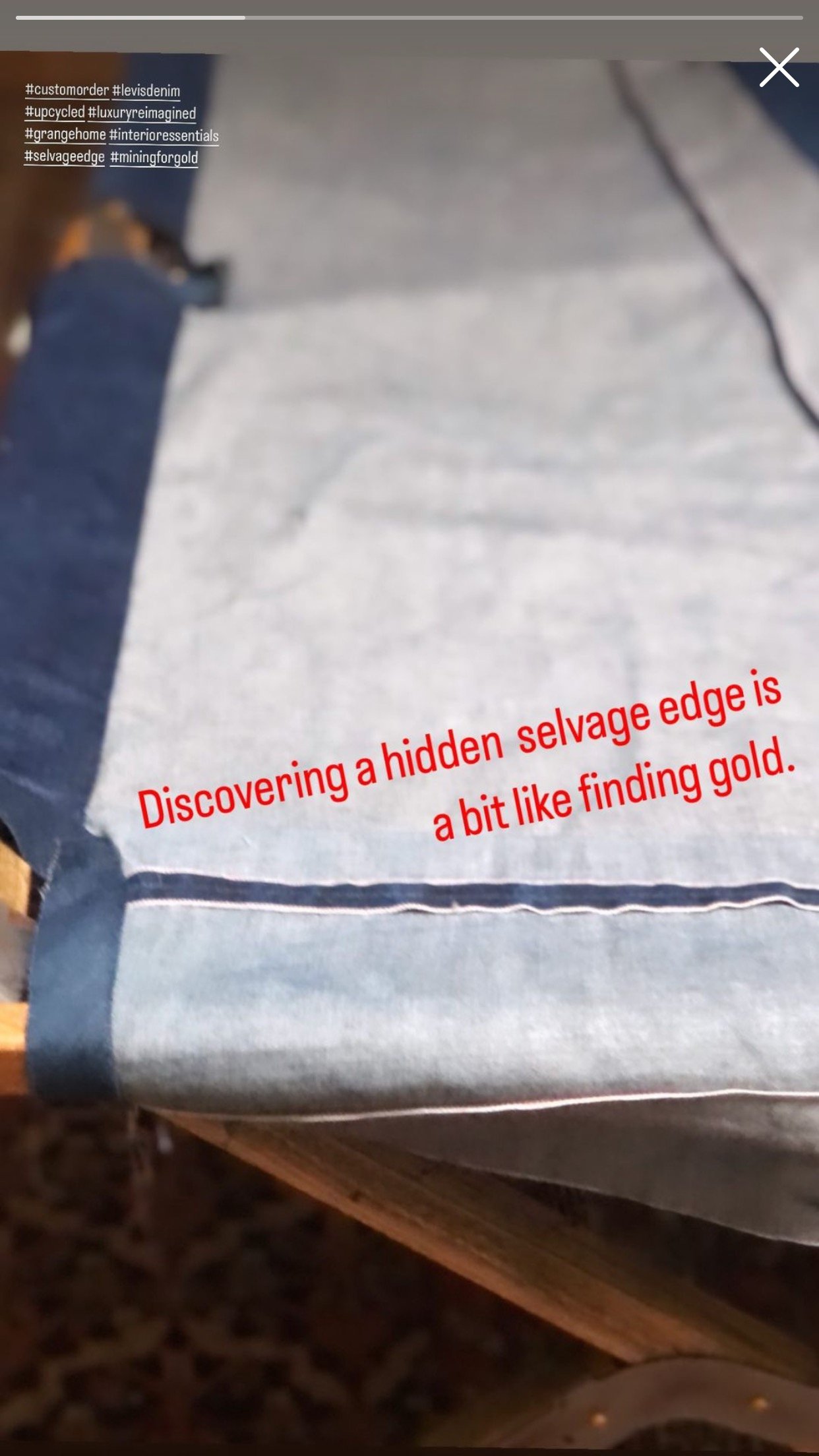 Simple sophistication — an army cot.