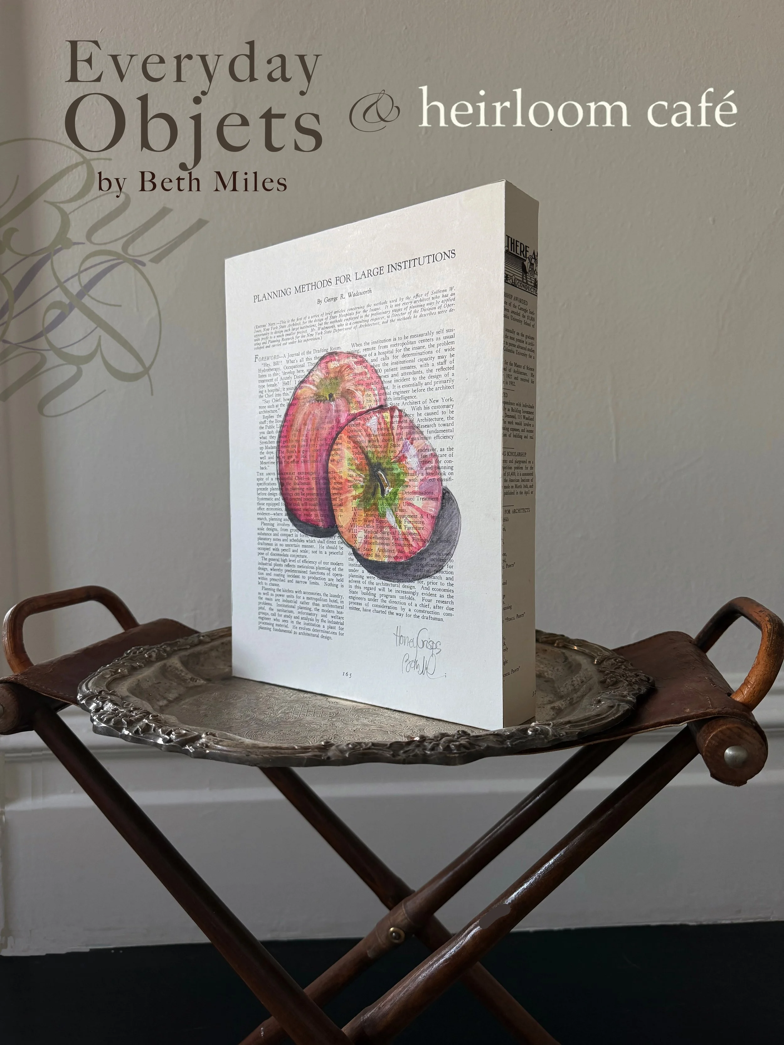 Everyday Objets at Heirloom Café, Opening Reception August 23, 2026