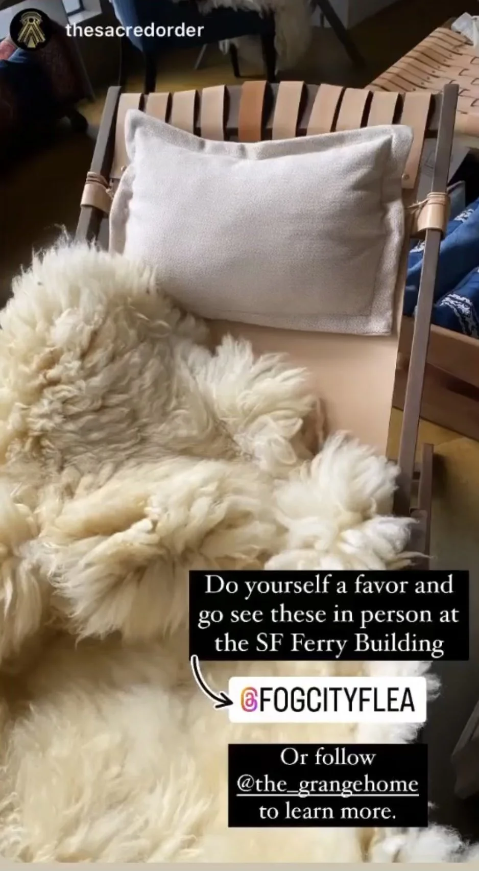 Vintage Sling Chair, Veg-tanned Leather #1 &amp; #2