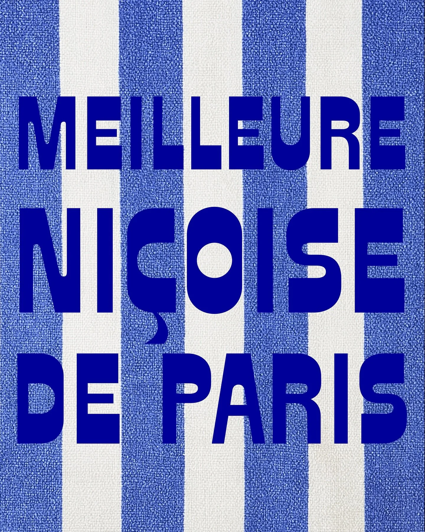 MEILLEURE NI&Ccedil;OISE DE PARIS DEPUIS 2017 On l&rsquo;&eacute;crit, on l&rsquo;assume, et surtout&hellip; on la sert.
 #Bagnard #SaladeNicoise #MeilleureNicoise #FoodParis #MediterraneanVibes